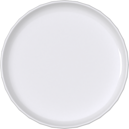 Plate flat round 20cm