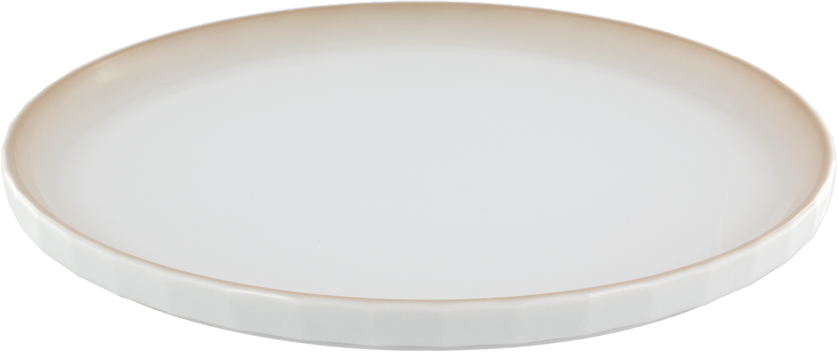 Plate flat round 28cm