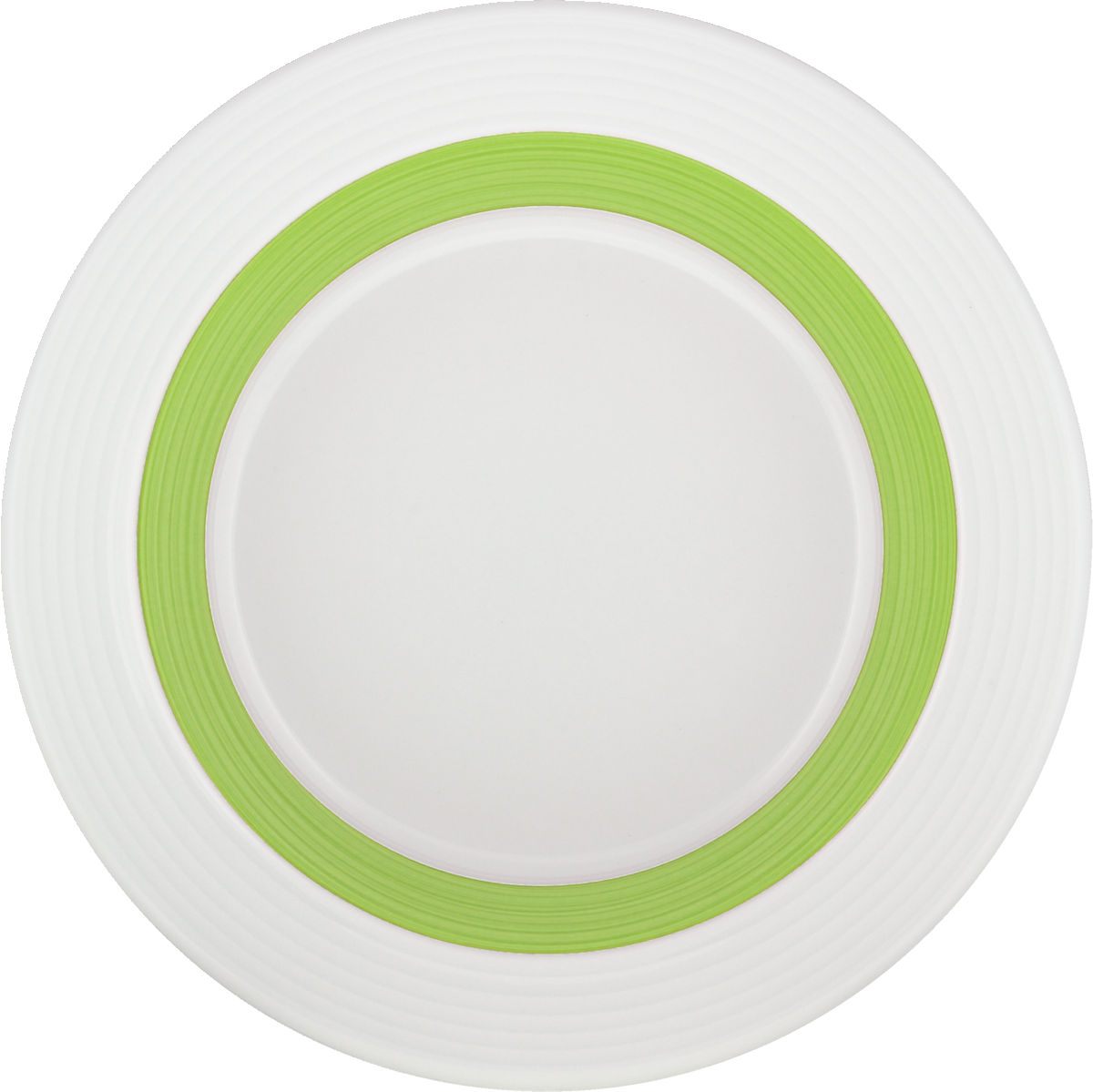 Plate special deep round with rim embossed 23cm