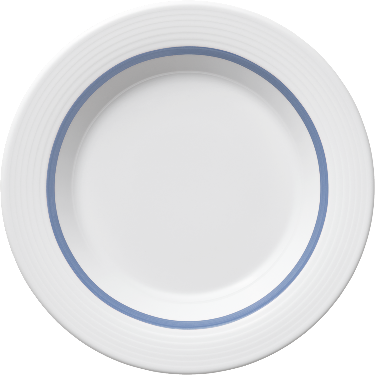 Plate special deep round with rim embossed 23cm