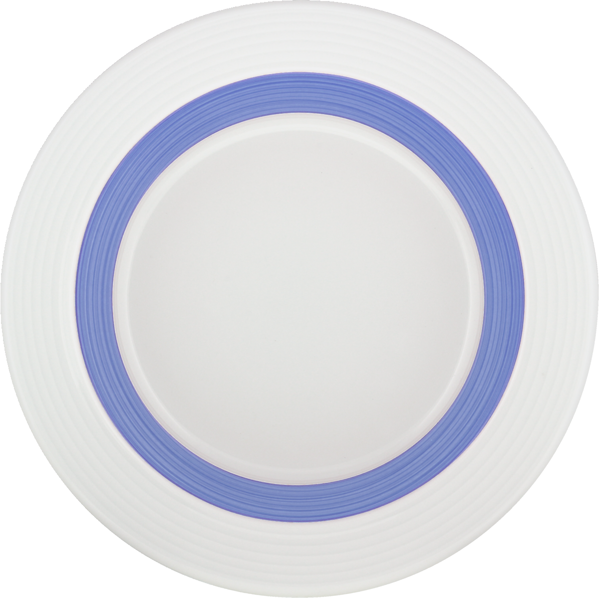 Plate special deep round with rim embossed 23cm