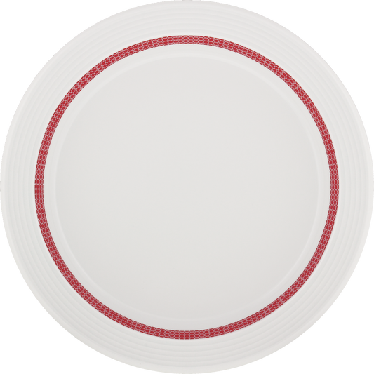 Plate special half-deep with rim embossed 24cm