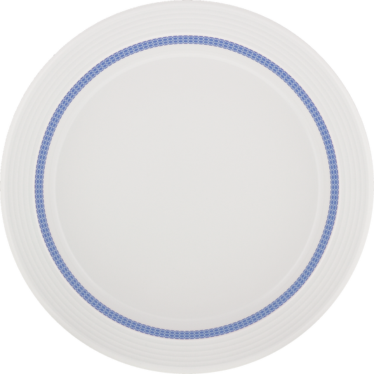 Plate special half-deep with rim embossed 24cm