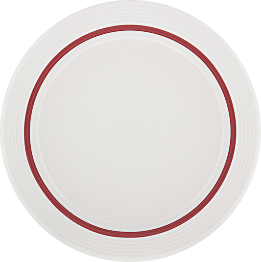 Plate special half-deep with rim embossed 24cm