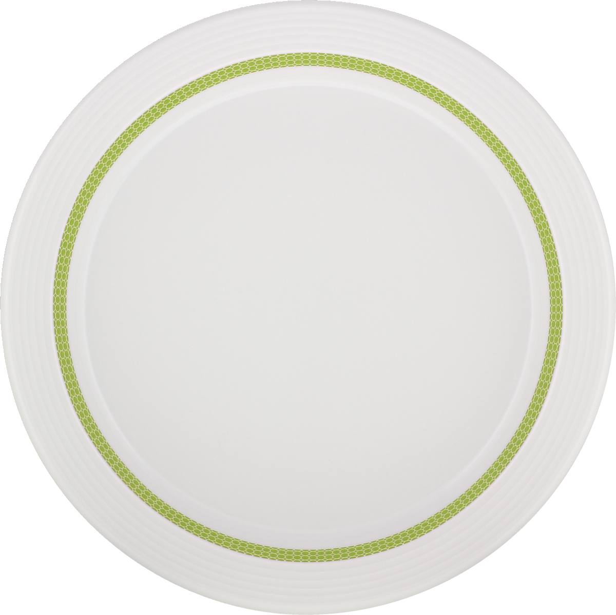 Plate special half-deep with rim embossed 25cm