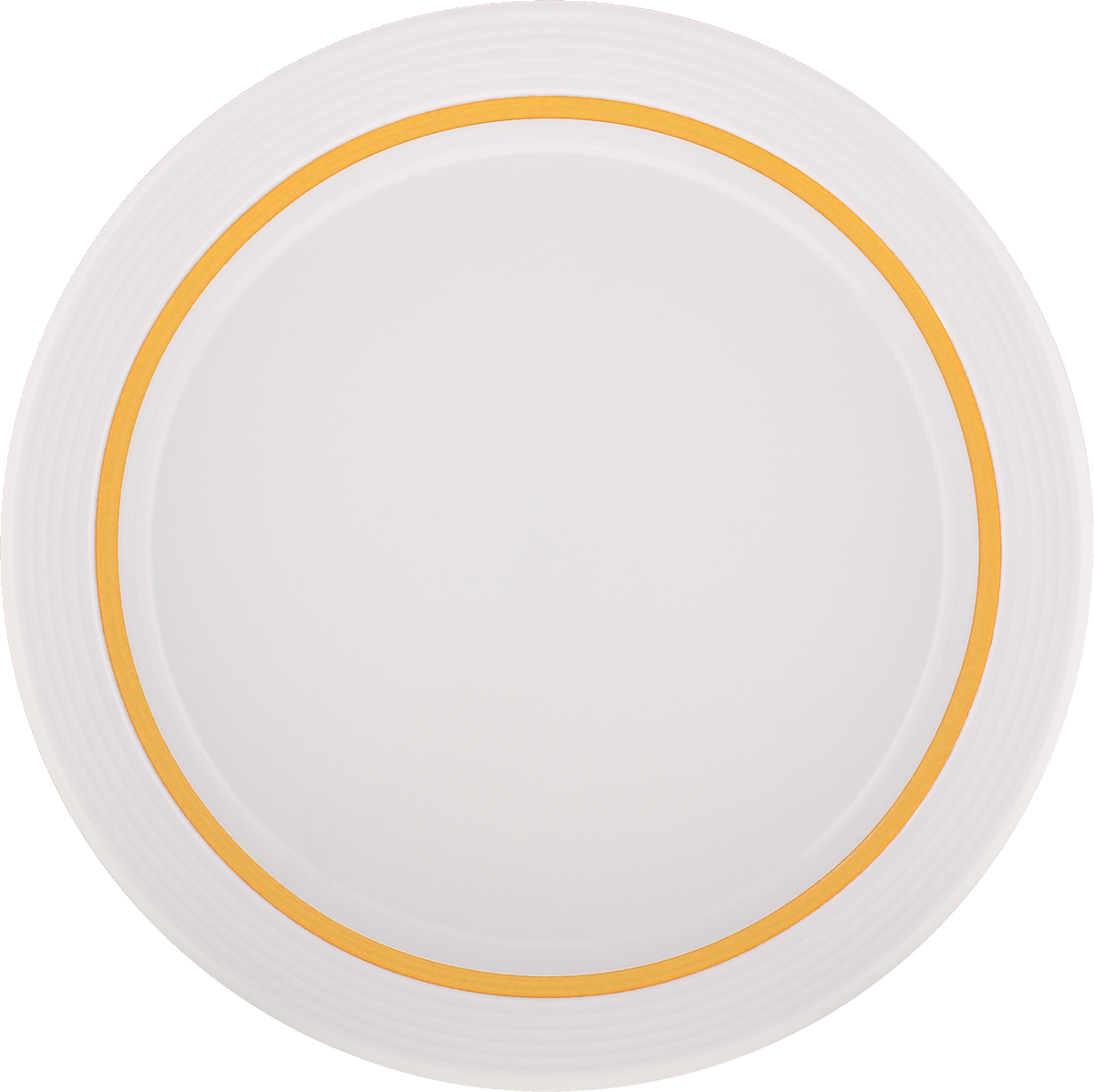 Plate special half-deep with rim embossed 25cm