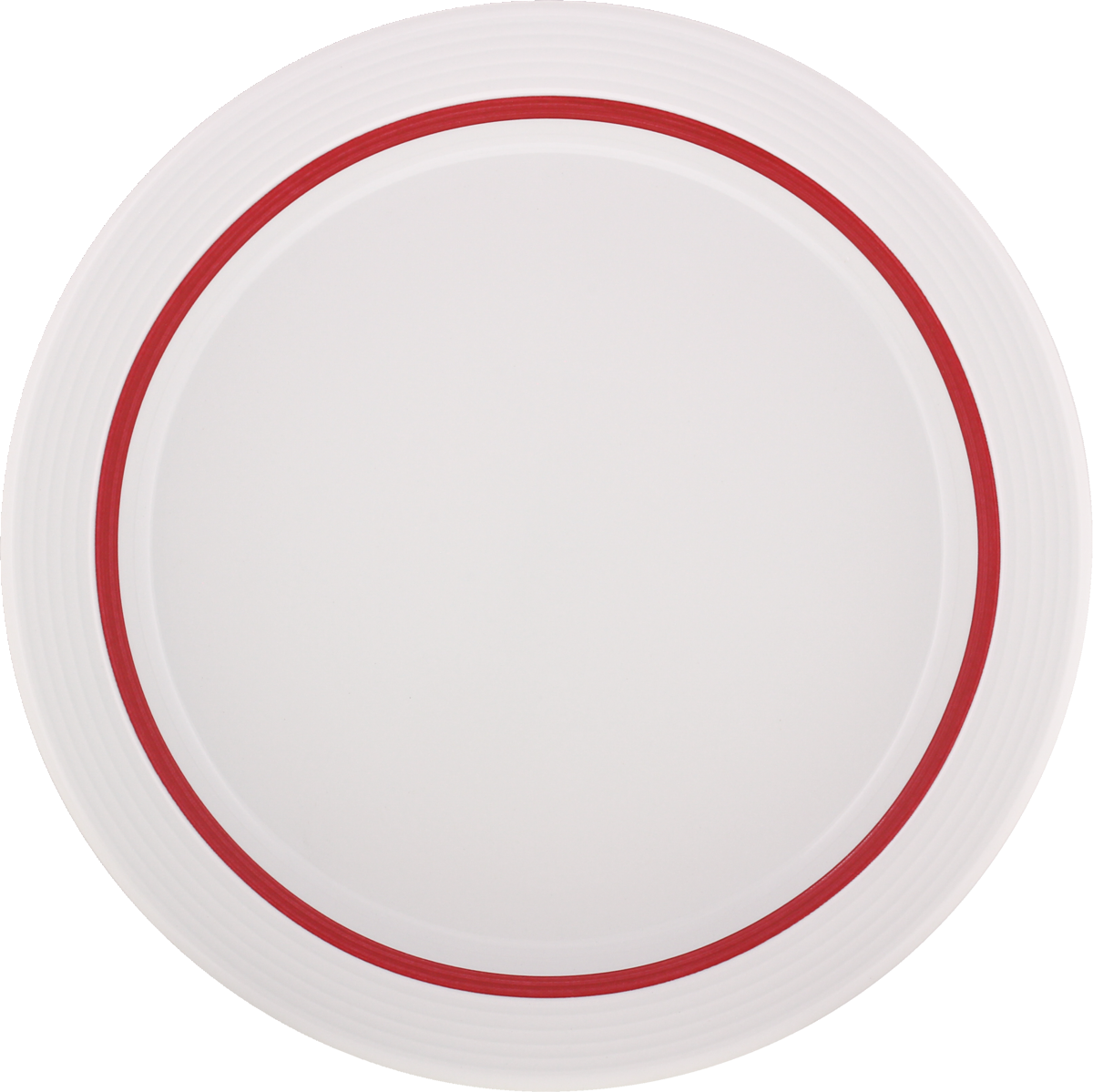 Plate special half-deep with rim embossed 25cm