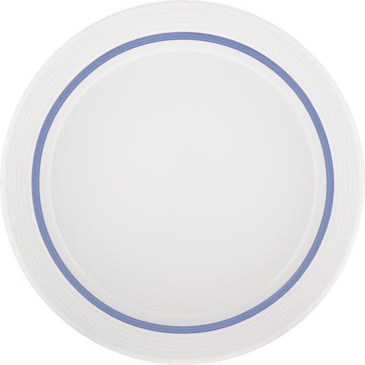 Plate special half-deep with rim embossed 25cm