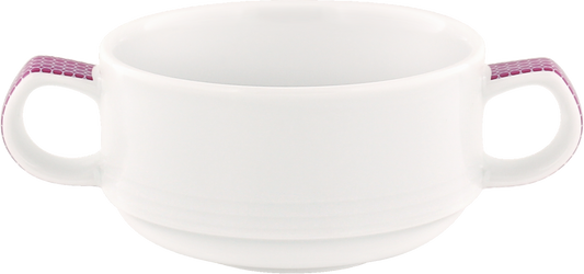 Creamsoup cup stackable embossed 0.28l