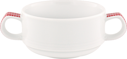 Creamsoup cup stackable embossed 0.28l