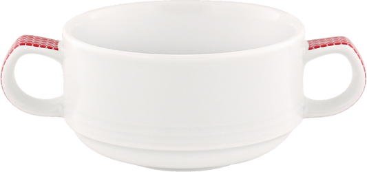 Creamsoup cup stackable embossed 0.28l