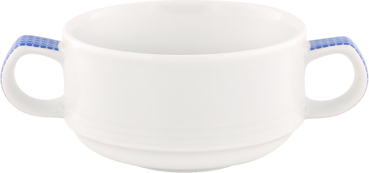 Creamsoup cup stackable embossed 0.28l