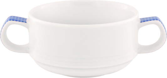 Creamsoup cup stackable embossed 0.28l