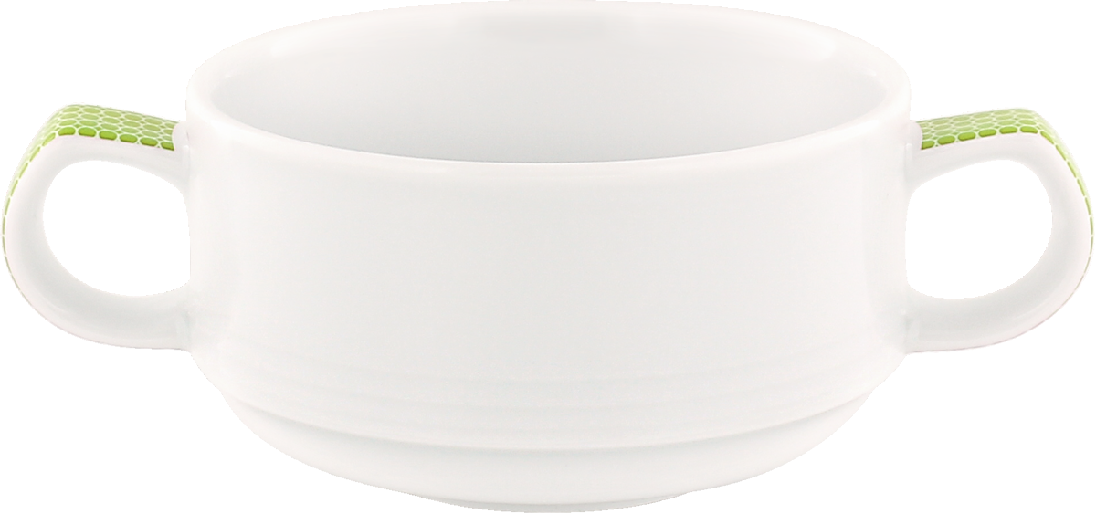 Creamsoup cup stackable embossed 0.28l