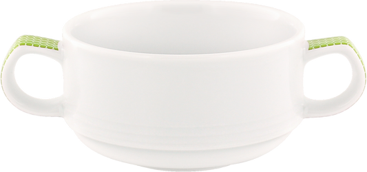 Creamsoup cup stackable embossed 0.28l