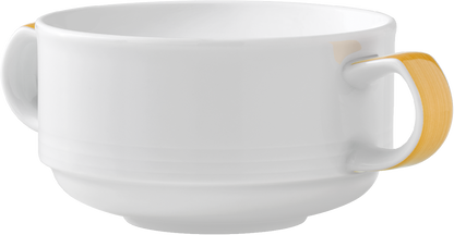 Creamsoup cup stackable embossed 0.28l