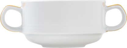 Creamsoup cup stackable embossed 0.28l