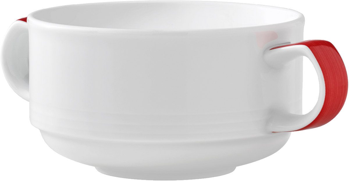 Creamsoup cup stackable embossed 0.28l