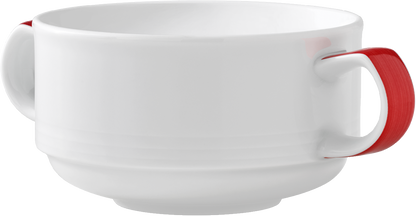 Creamsoup cup stackable embossed 0.28l