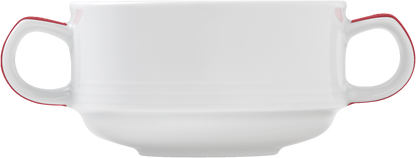 Creamsoup cup stackable embossed 0.28l