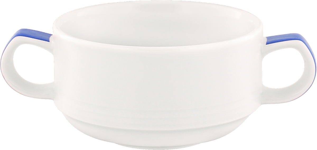 Creamsoup cup stackable embossed 0.28l