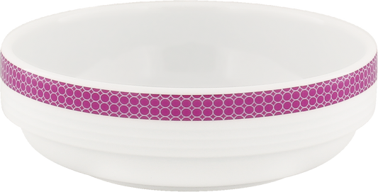 Bowl round stackable embossed 12cm/0.28l