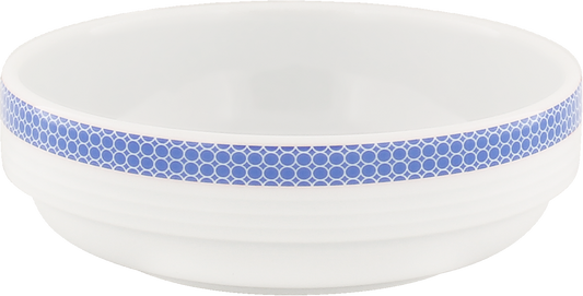 Bowl round stackable embossed 12cm/0.28l