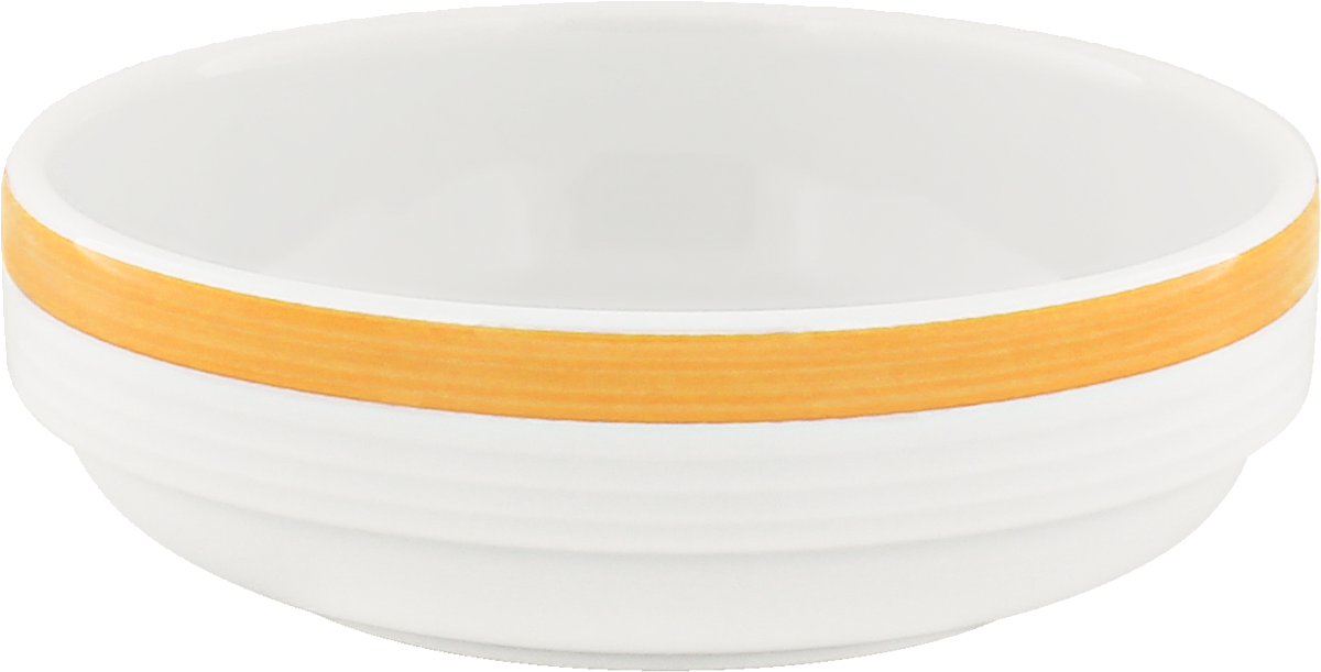 Bowl round stackable embossed 12cm/0.28l