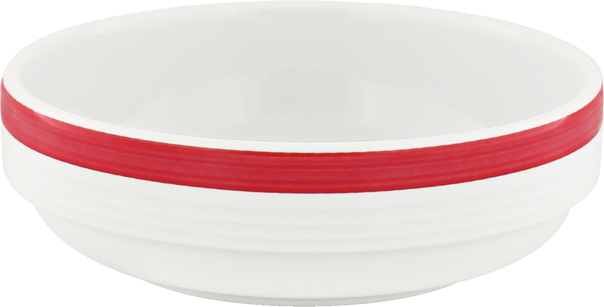 Bowl round stackable embossed 12cm/0.28l