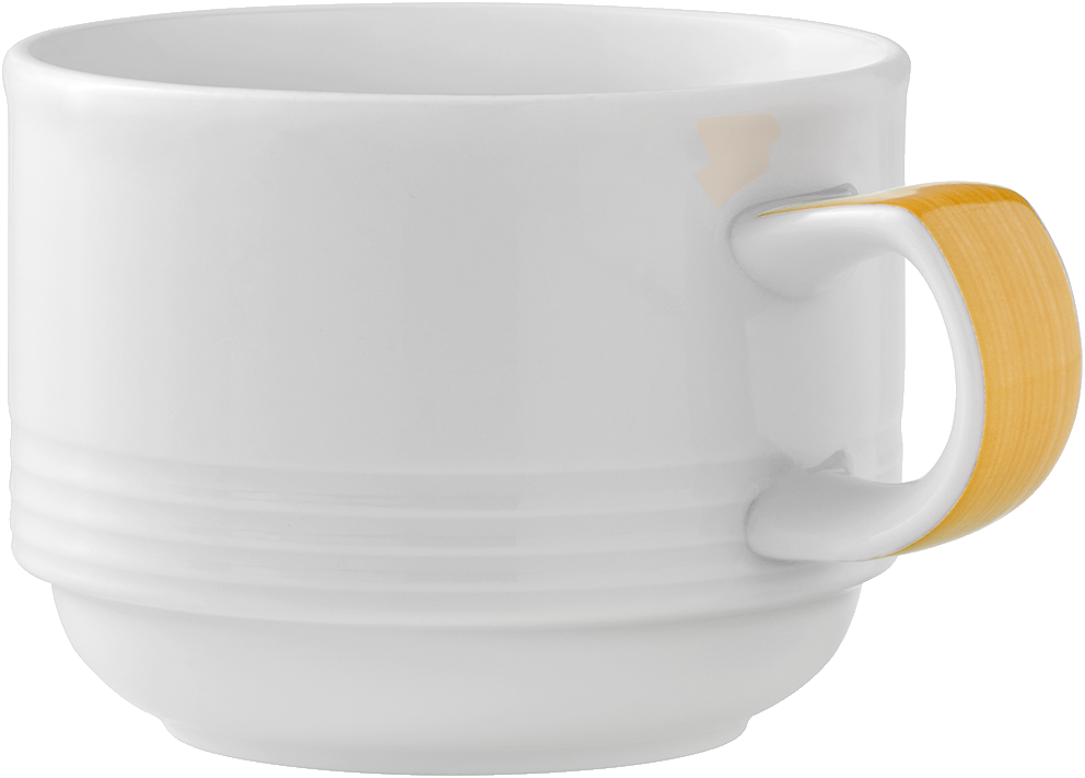 Cup stackable embossed 0.18l