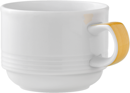 Cup stackable embossed 0.18l