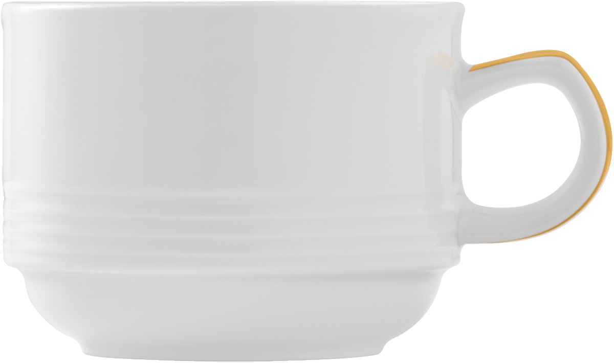 Cup stackable embossed 0.18l