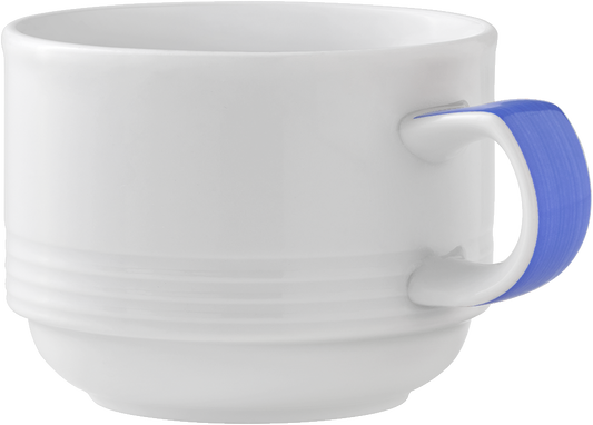 Cup stackable embossed 0.18l