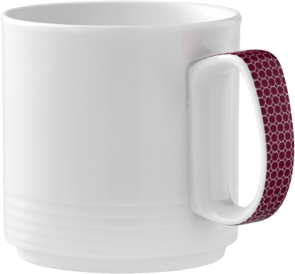 Mug special stackable embossed 0.27l