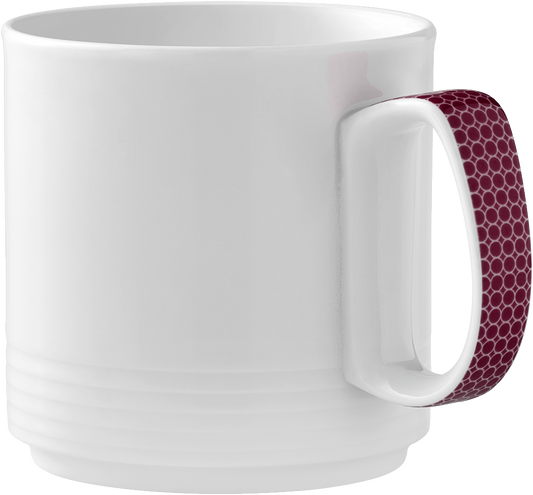 Mug special stackable embossed 0.27l