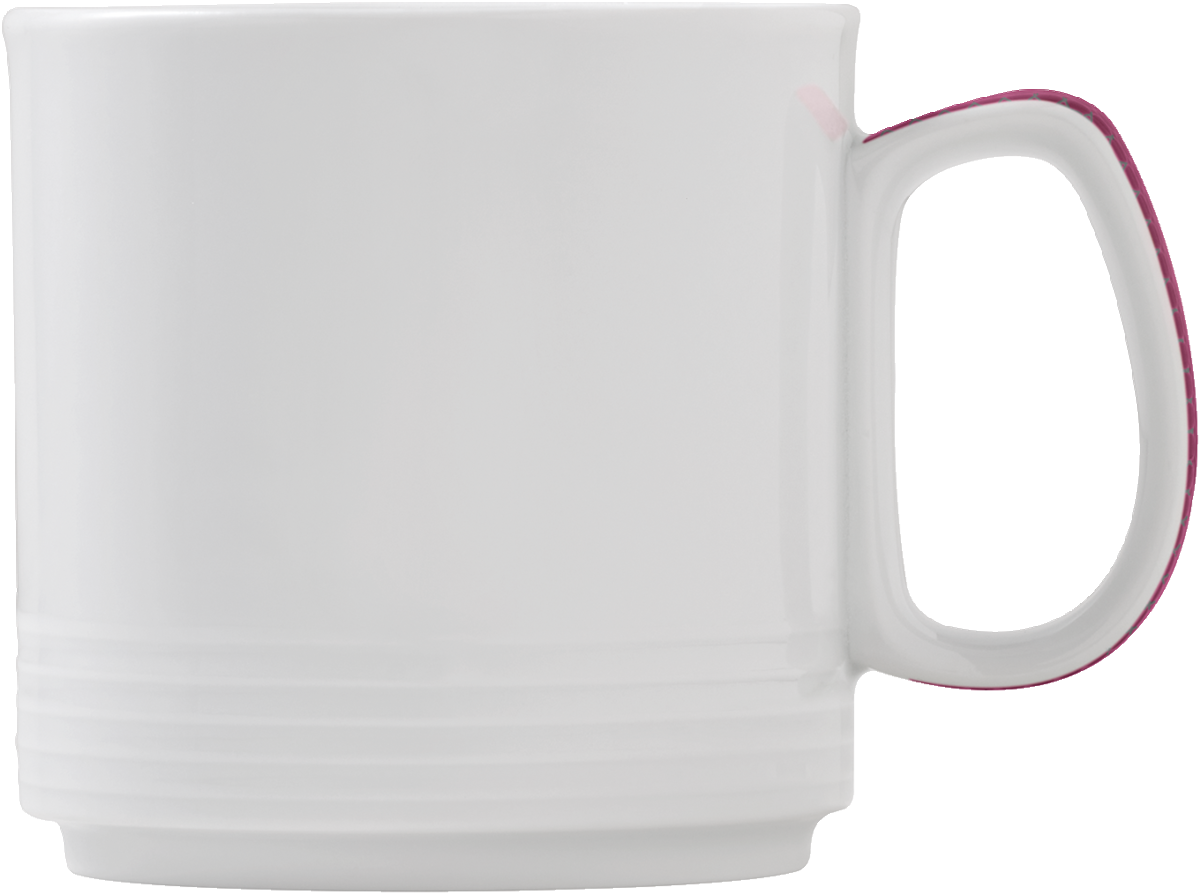 Mug special stackable embossed 0.27l