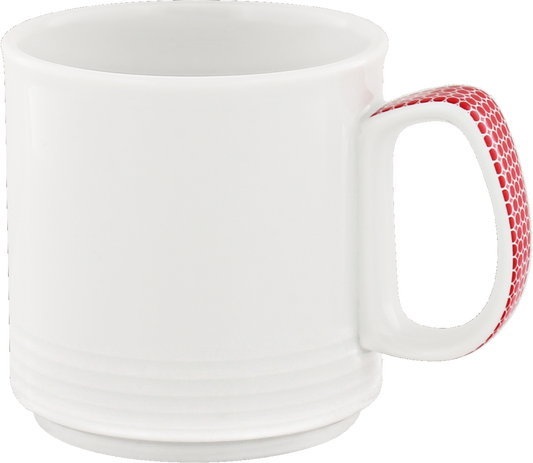 Mug special stackable embossed 0.27l