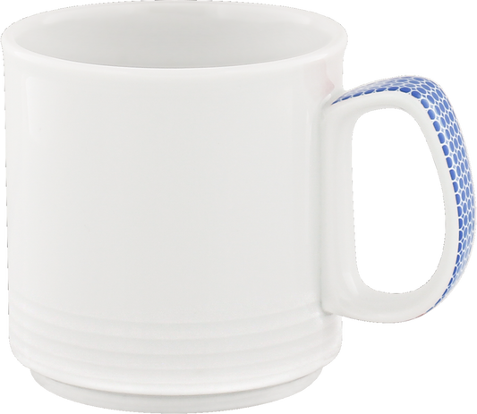 Mug special stackable embossed 0.27l