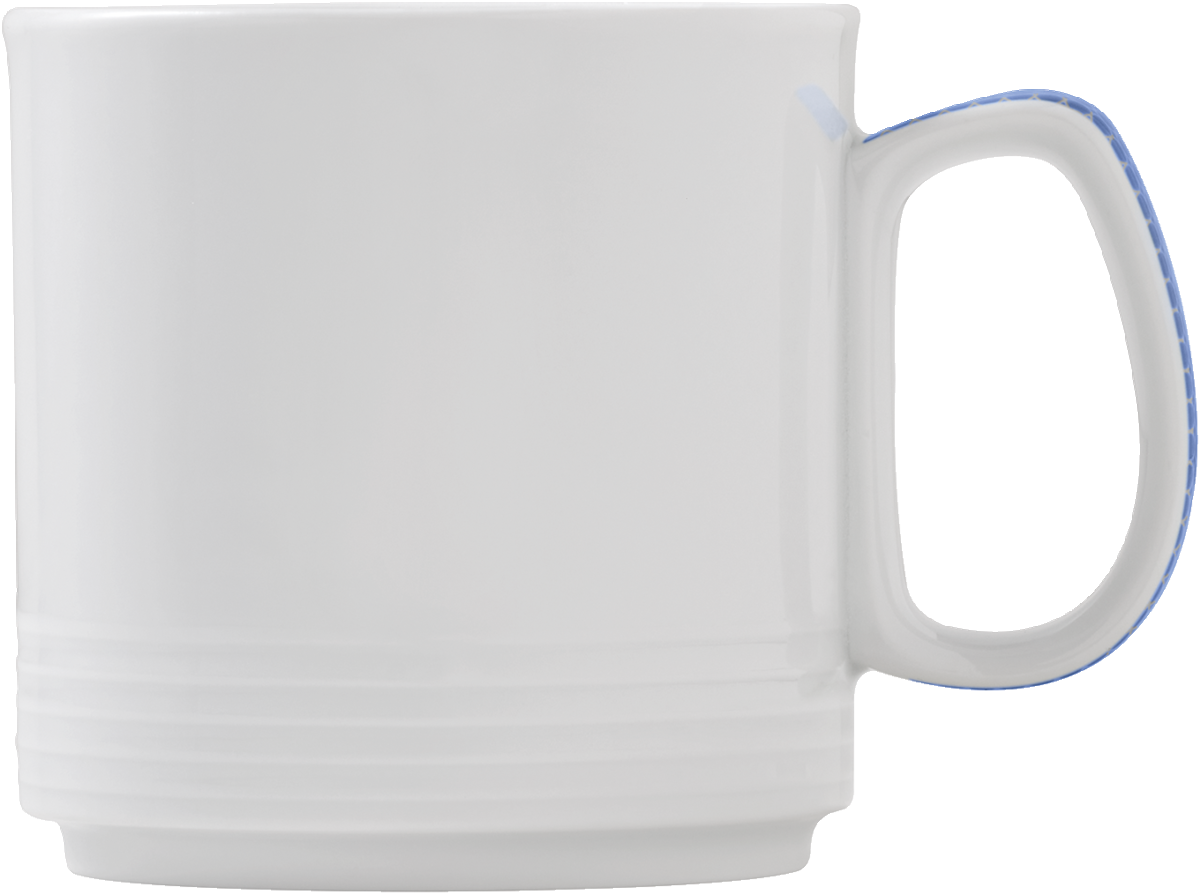 Mug special stackable embossed 0.27l