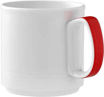 Mug special stackable embossed 0.27l