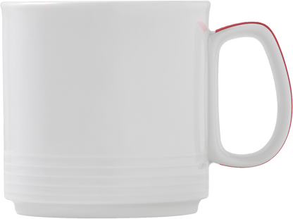 Mug special stackable embossed 0.27l
