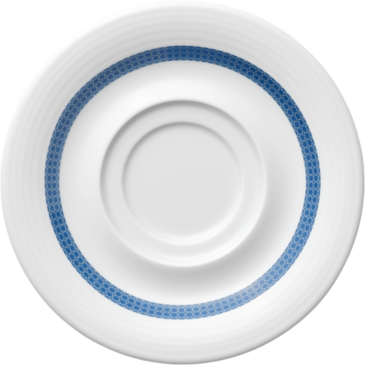 Saucer special with double well embossed 16cm