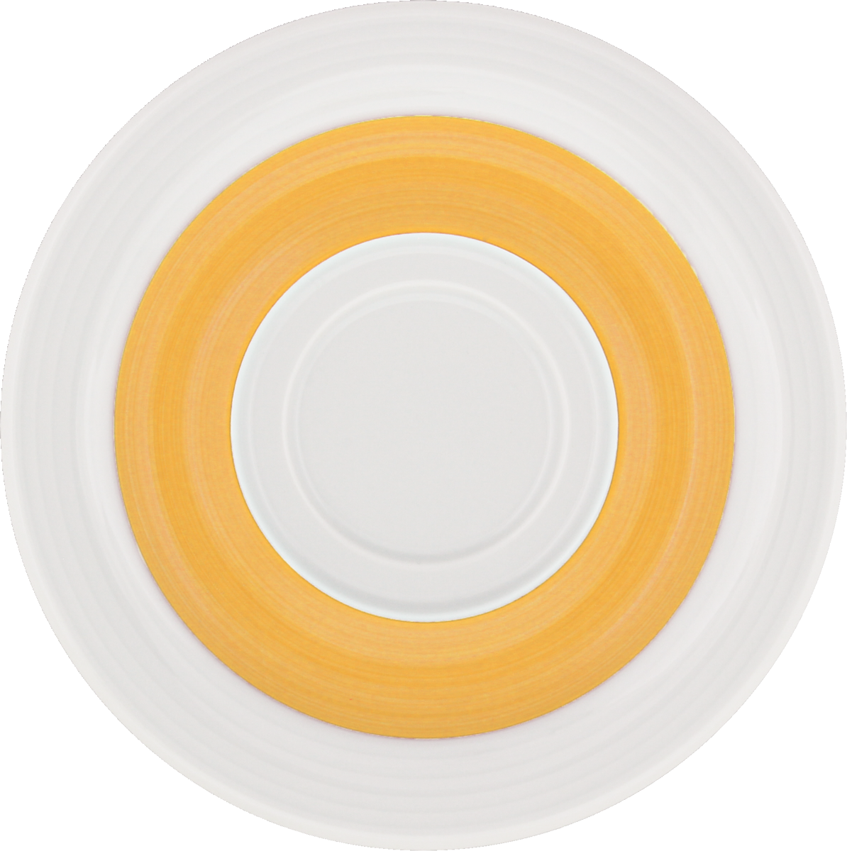 Saucer special with double well embossed 16cm