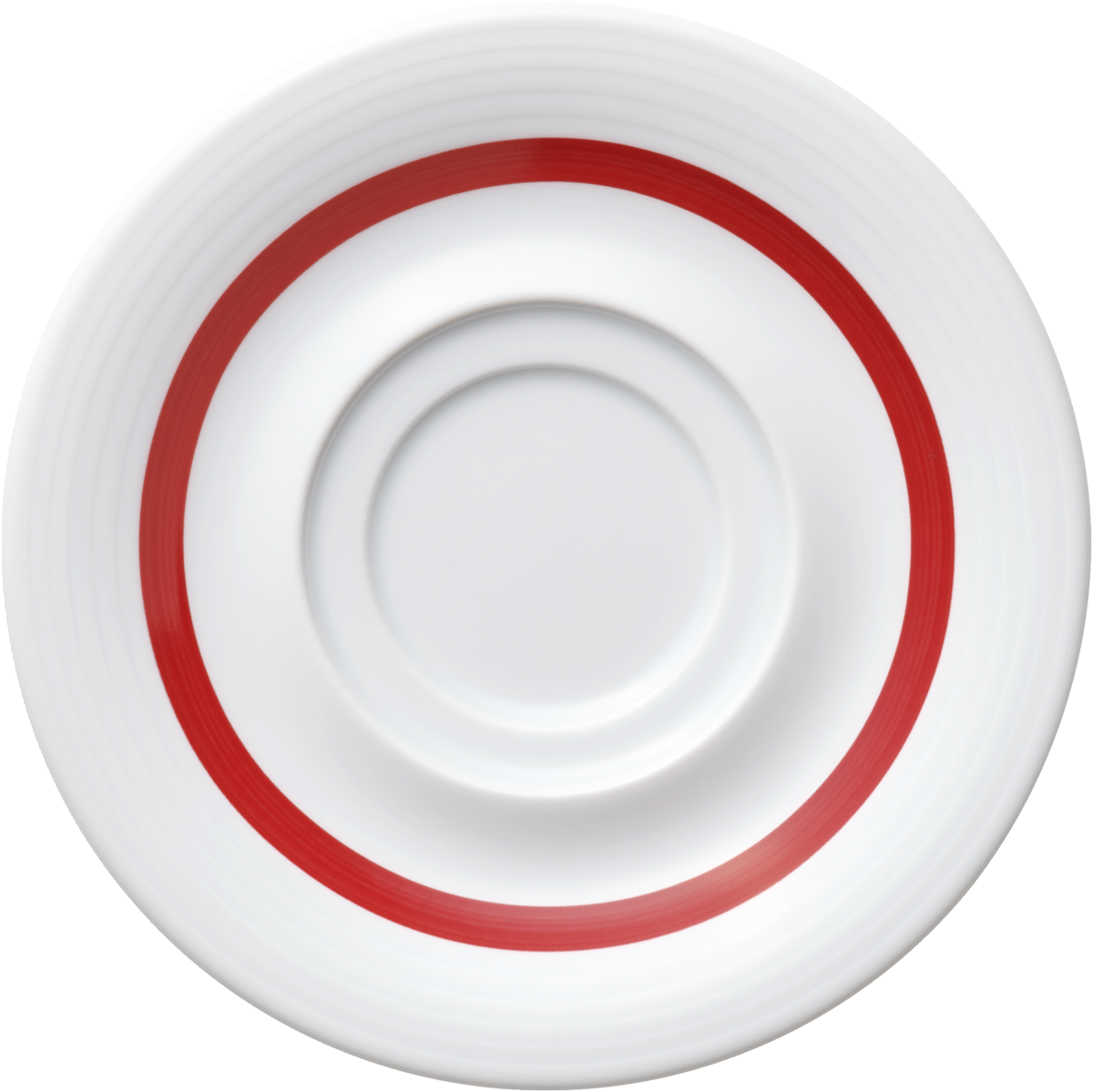 Saucer special with double well embossed 16cm