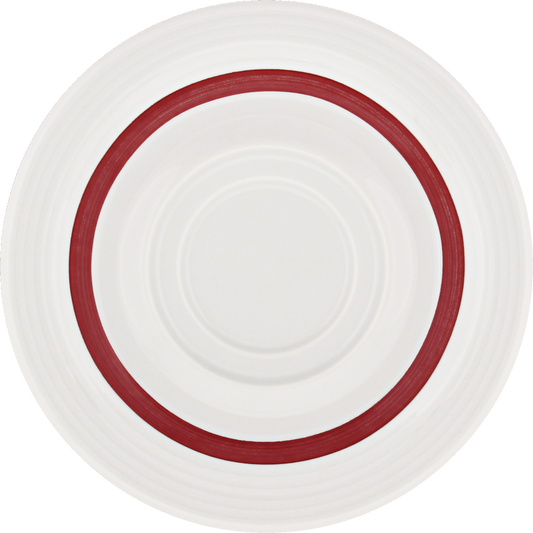 Saucer special with double well embossed 16cm