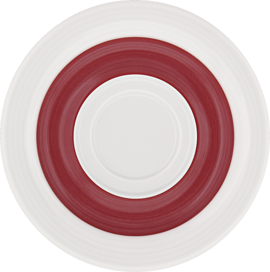 Saucer special with double well embossed 16cm