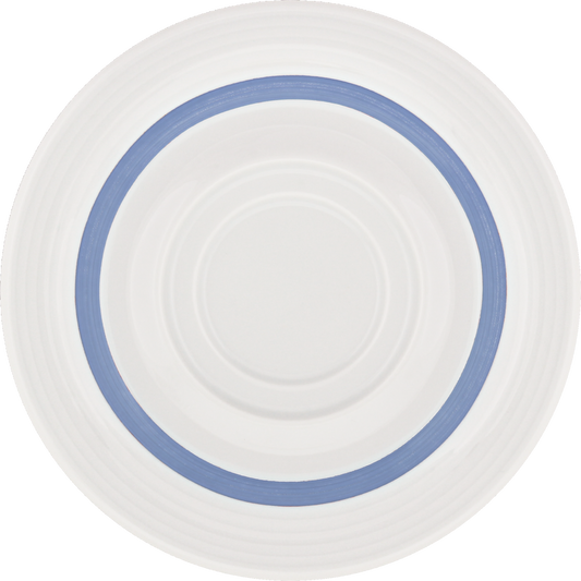 Saucer special with double well embossed 16cm