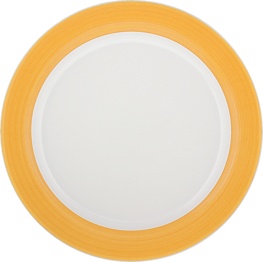 Plate flat round with rim 20cm