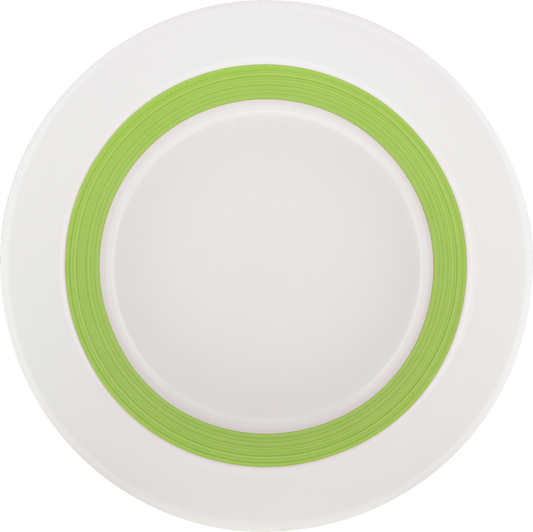 Plate special deep round with rim 23cm