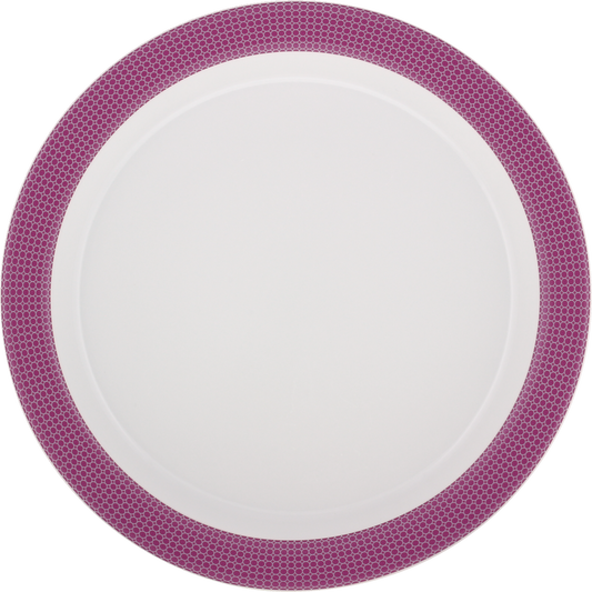 Plate special half-deep round with rim 25cm